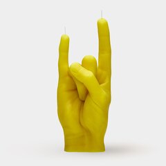 CANDLE HAND You Rock Yellow Candela