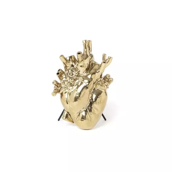 SELETTI Vaso "Love In Bloom" Gold