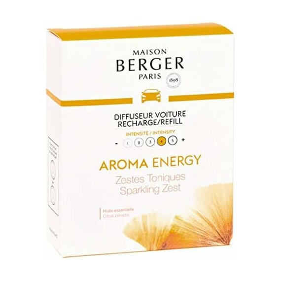 LAMPE BERGER RIC.AUTO AROMA ENERGY 2pz