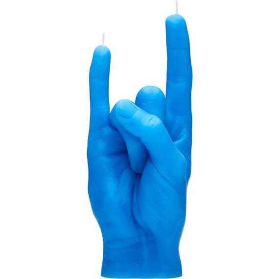 CANDLE HAND You Rock Blue