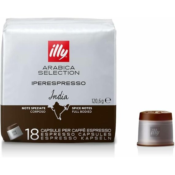 ILLY Kaffeekapseln Iperespresso Indien